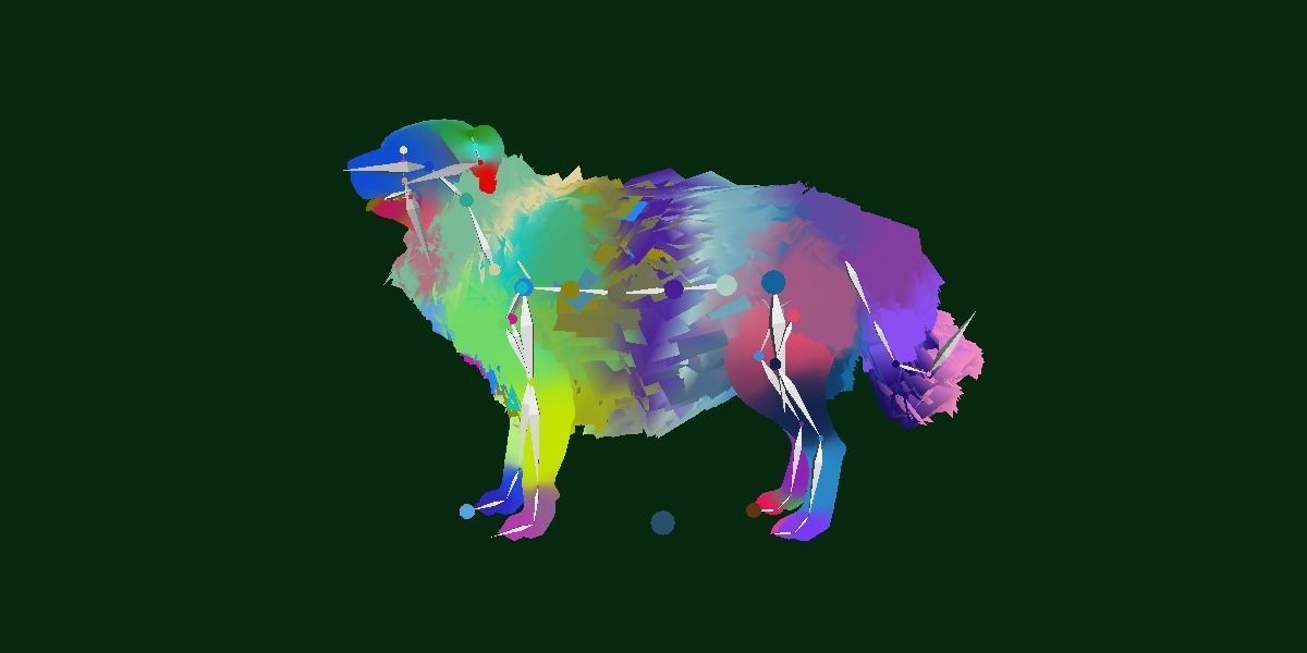 Great Pyrenees Patou Dog 3D model_15