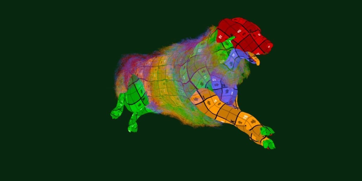 Great Pyrenees Patou Dog 3D model_11