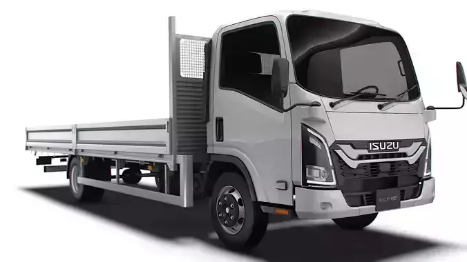 Isuzu Elf Rigid body truck 2024 3D model
