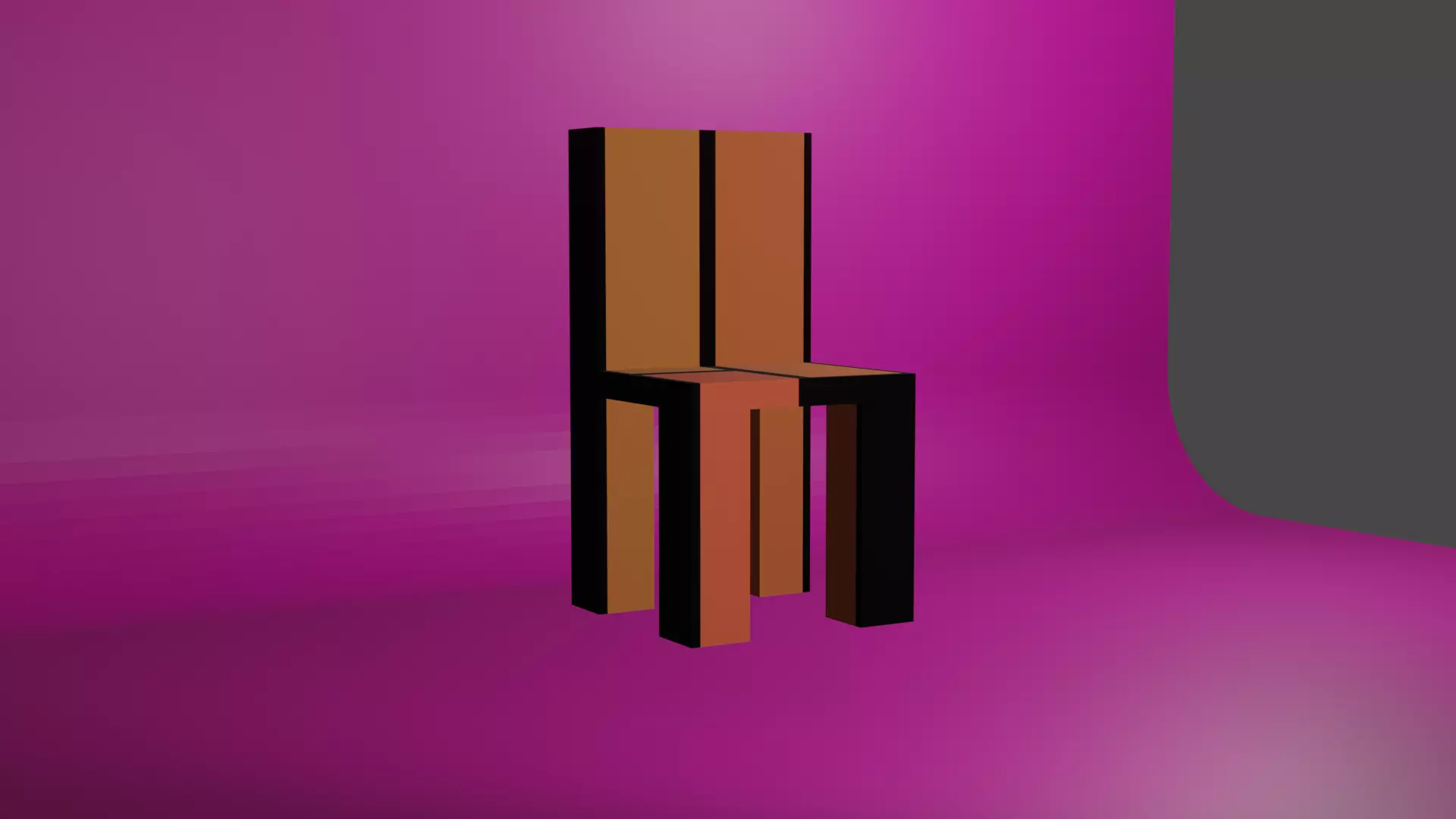 3d chair  3D model_0