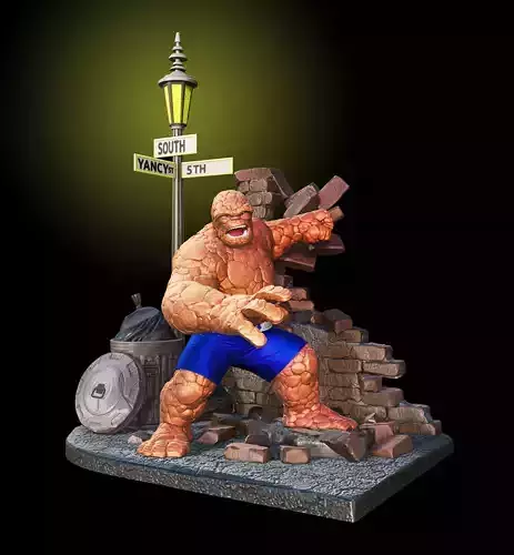 Ben Grimm The Thing 3D print model