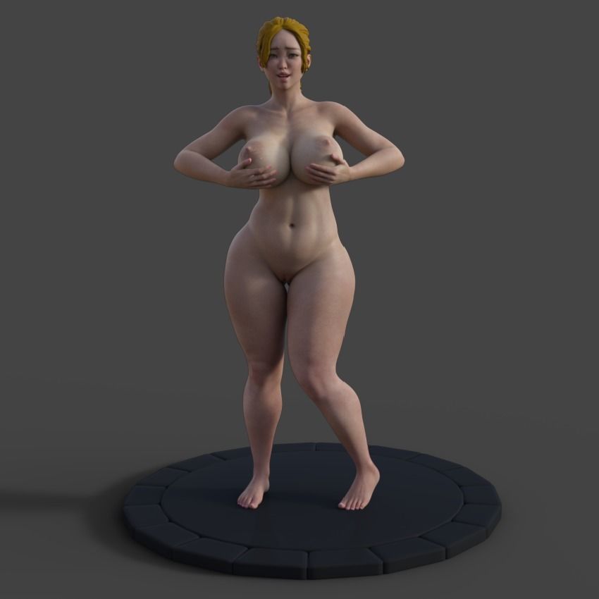 Diane Shows Her Curves - STL 3D Printer 3D print model_1