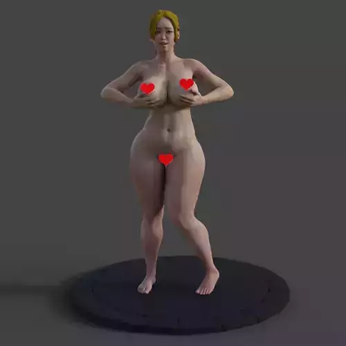 Diane Shows Her Curves - STL 3D Printer 3D print model