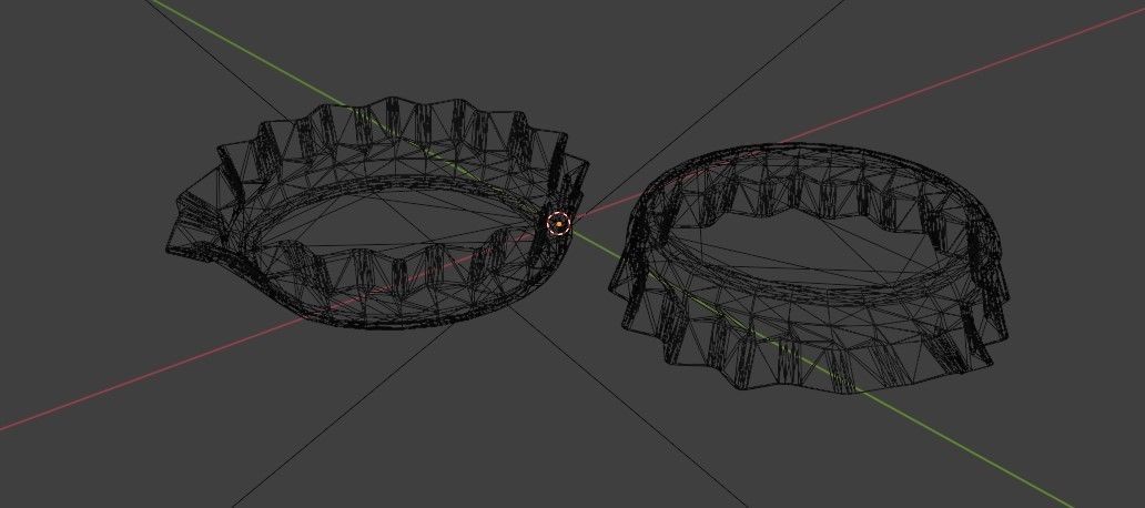 Bottle Cap After Open Free low-poly 3D model_1