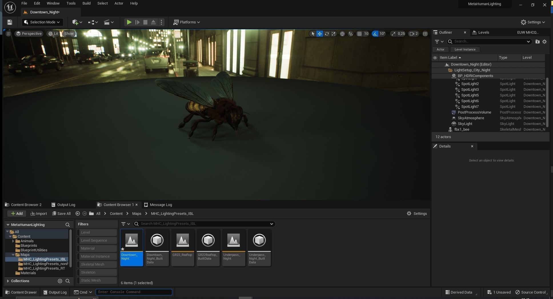 Honey Navigator Realistic Bee Low-poly 3D model_19