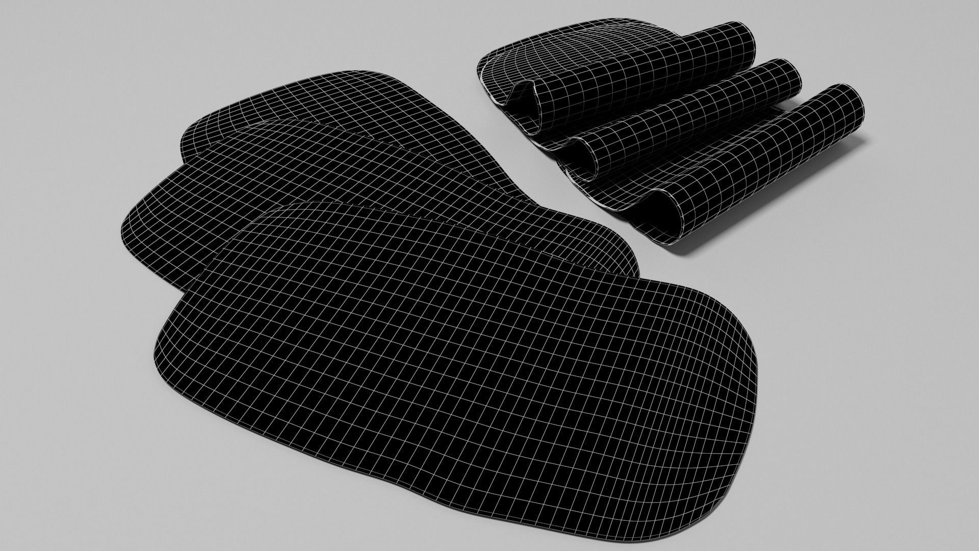 Slices of Prosciutto 3D model_6