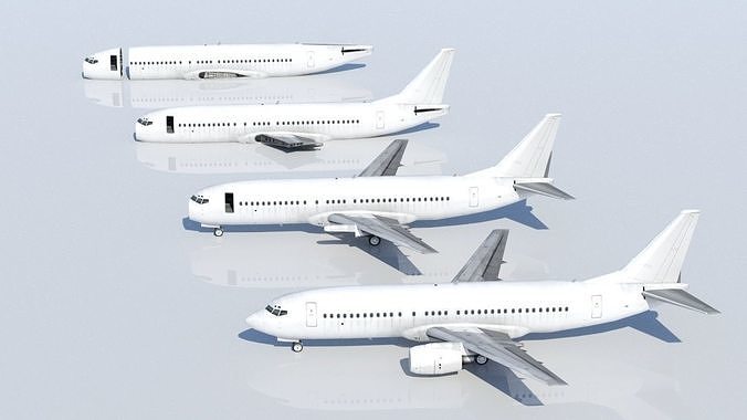 B737-400 Classic Static Blank  and Salvage Maintenance
