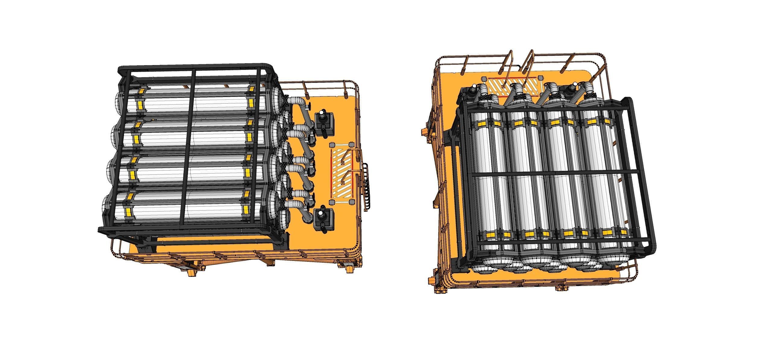 sci-fi storage tank 3 3D model_38