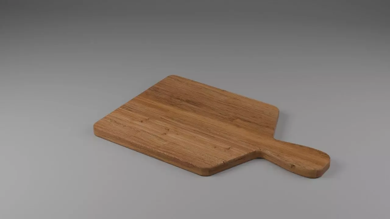 Cutting Board Free low-poly 3D model