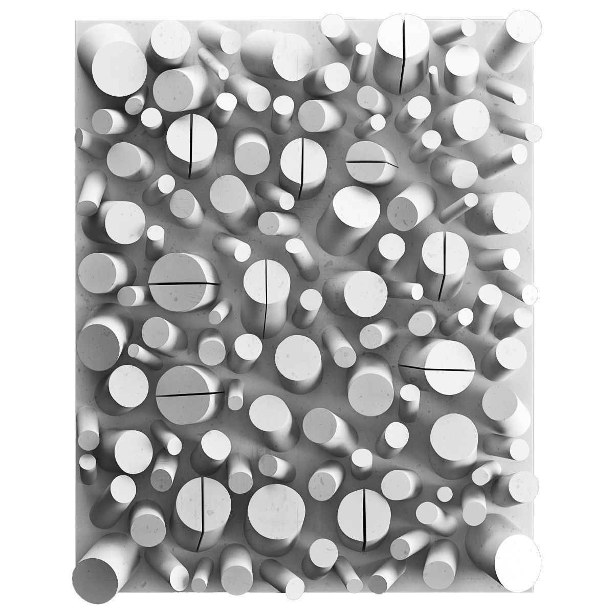 Panno 3d wall 3D model_3