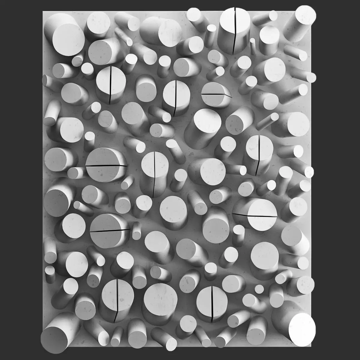 Panno 3d wall 3D model_0