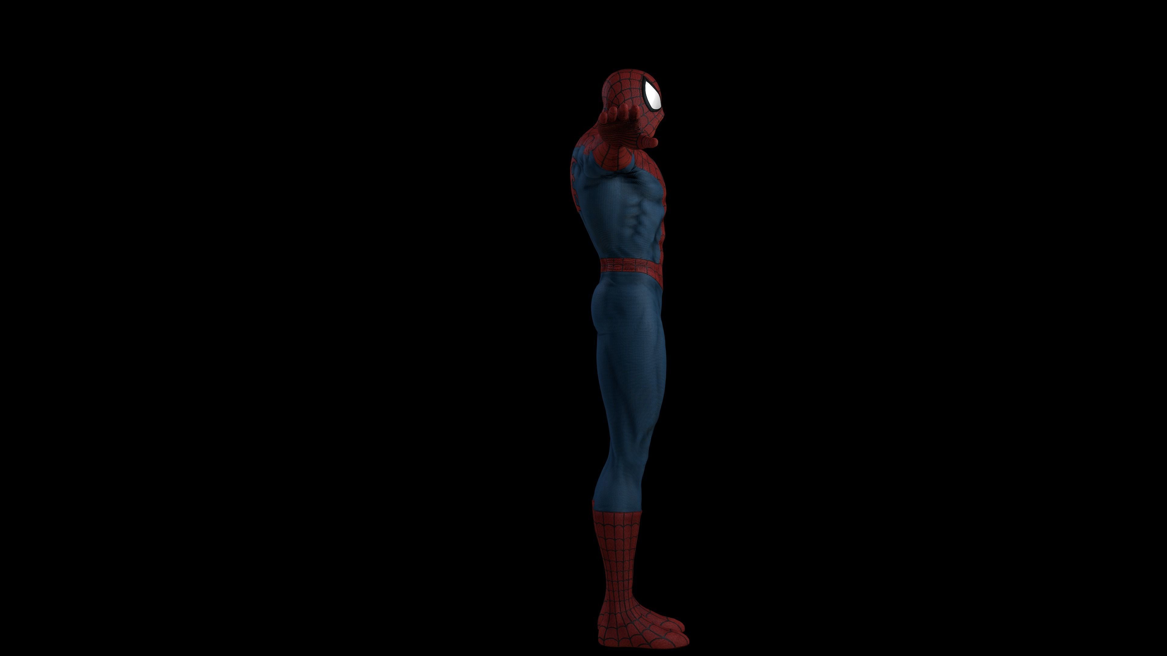 spider man from marvel vs capcom infinite free 3D model rigged | CGTrader