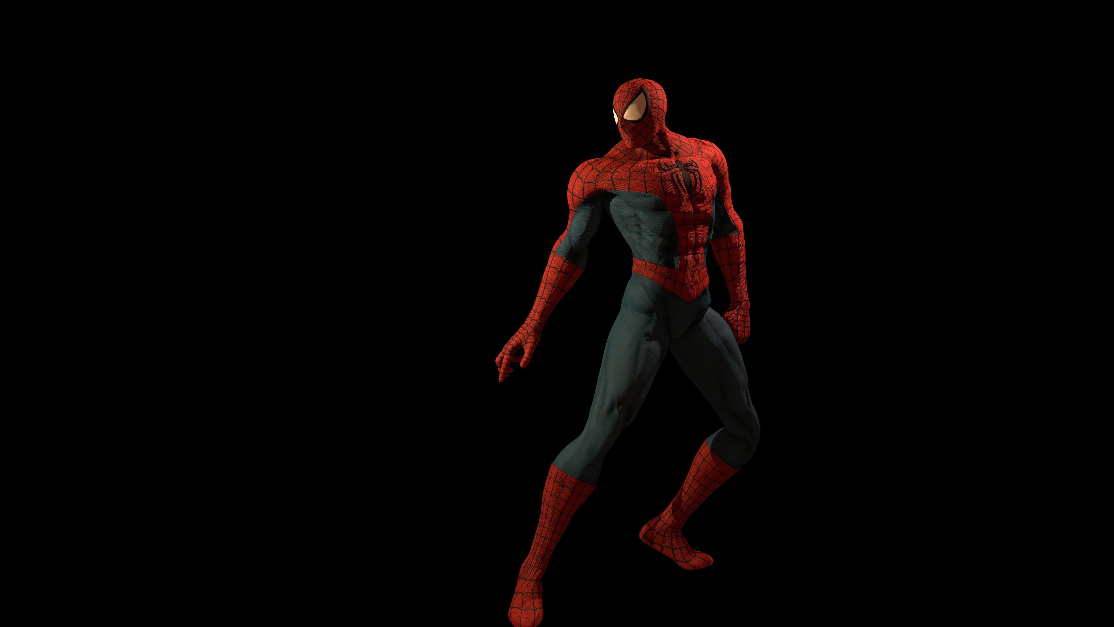 spider man from marvel vs capcom infinite free 3D model rigged | CGTrader