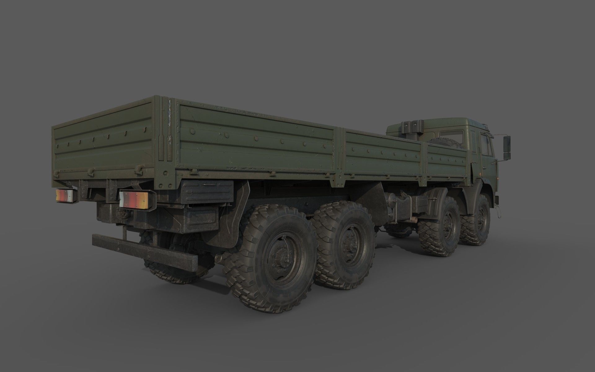 Kamaz 6350 3D model_3