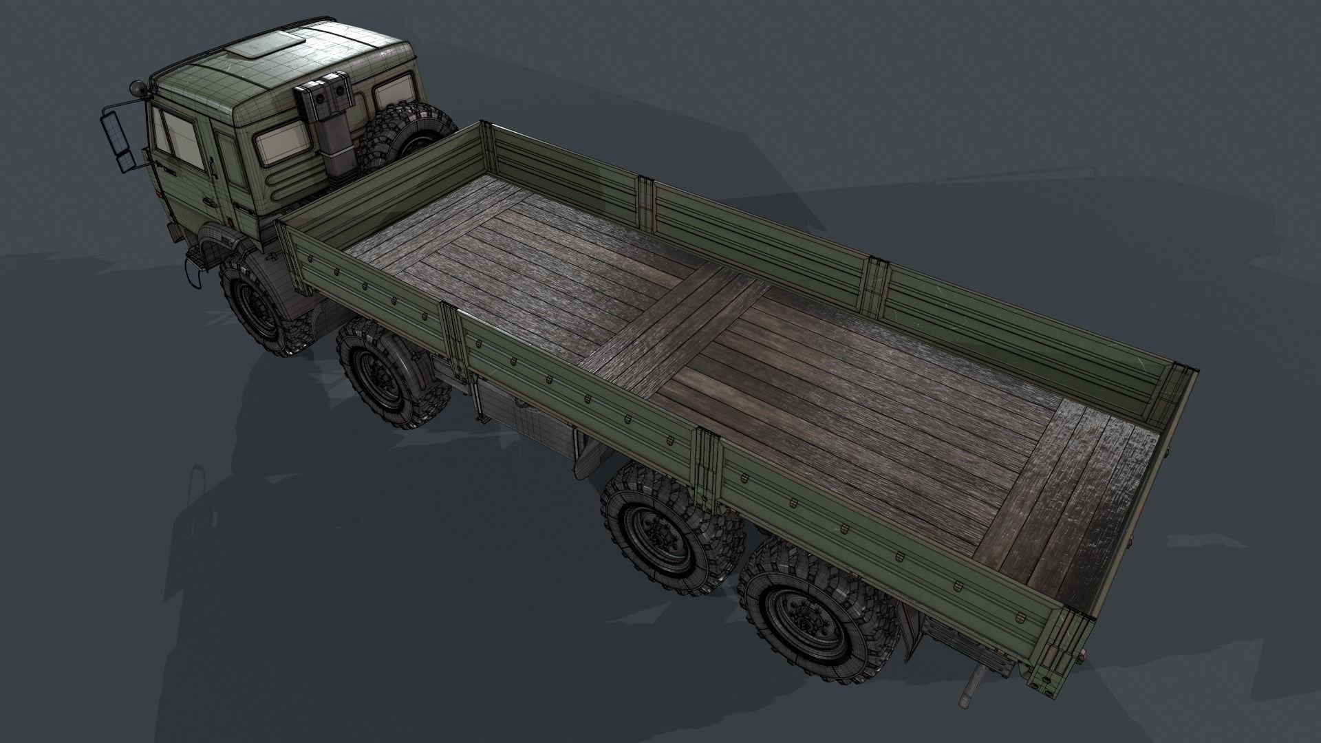 Kamaz 6350 3D model_18