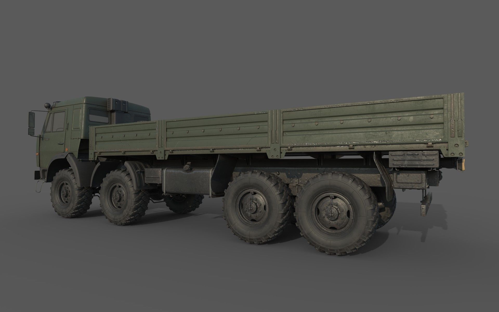 Kamaz 6350 3D model_4