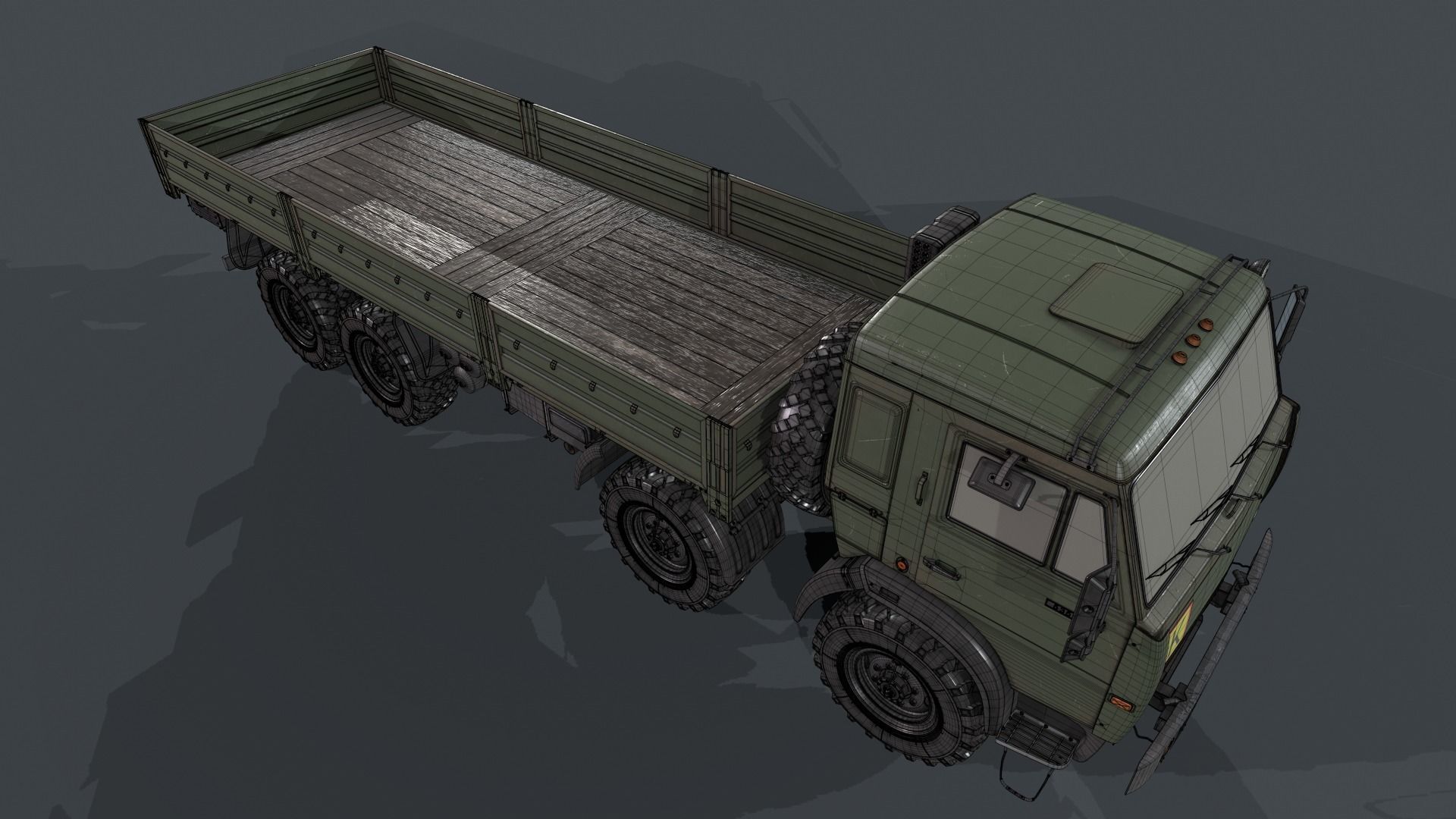 Kamaz 6350 3D model_19