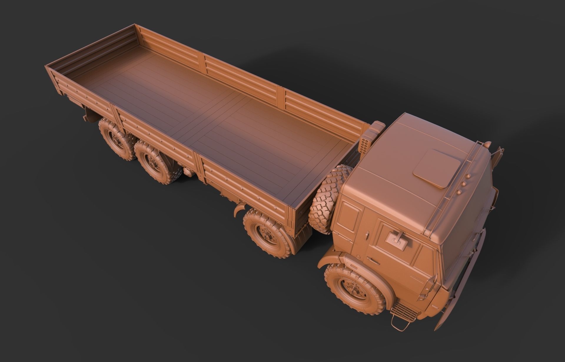 Kamaz 6350 3D model_13