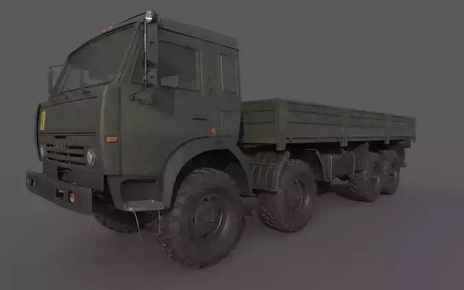 Kamaz 6350 3D model