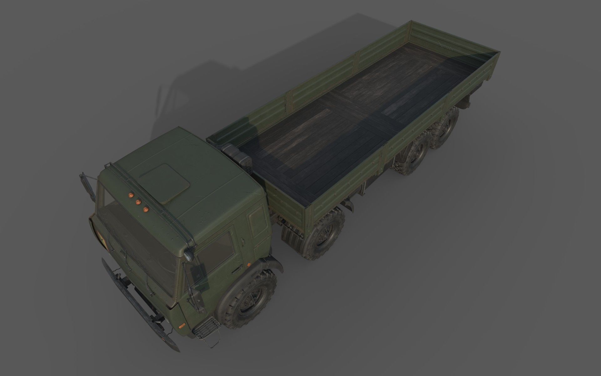 Kamaz 6350 3D model_6
