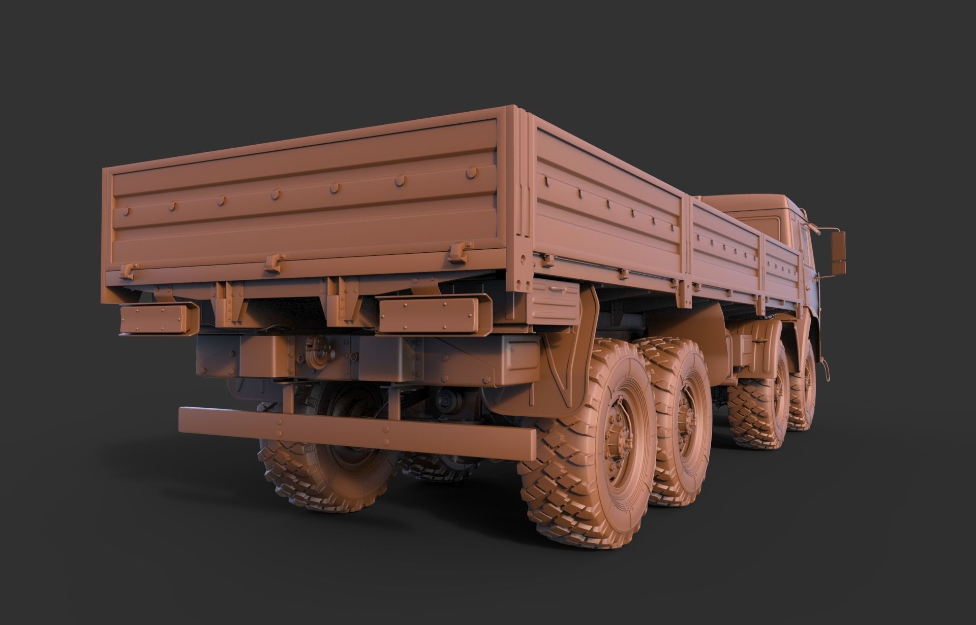 Kamaz 6350 3D model_11
