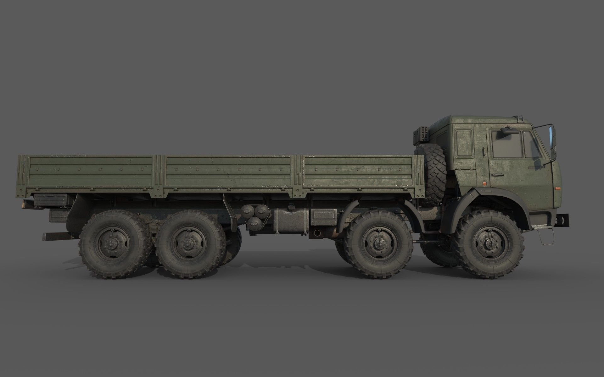 Kamaz 6350 3D model_2