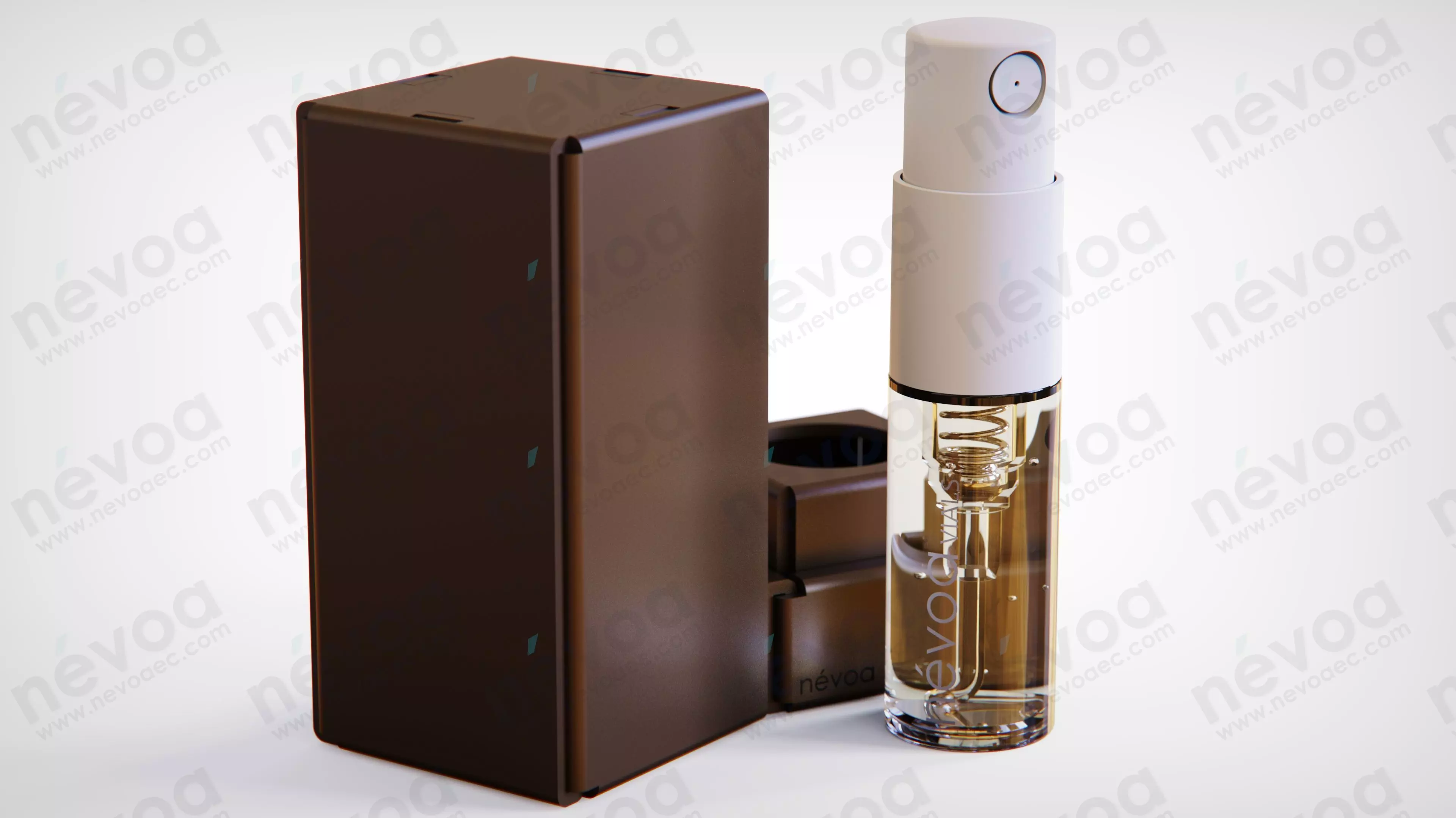 Vial Series - Mist sprayer MS-SO-01 - 1-5 ml 3D model