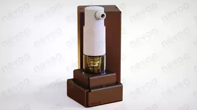 Vial Series - Cream pump CP-SO-01 - 1-5 ml 3D model