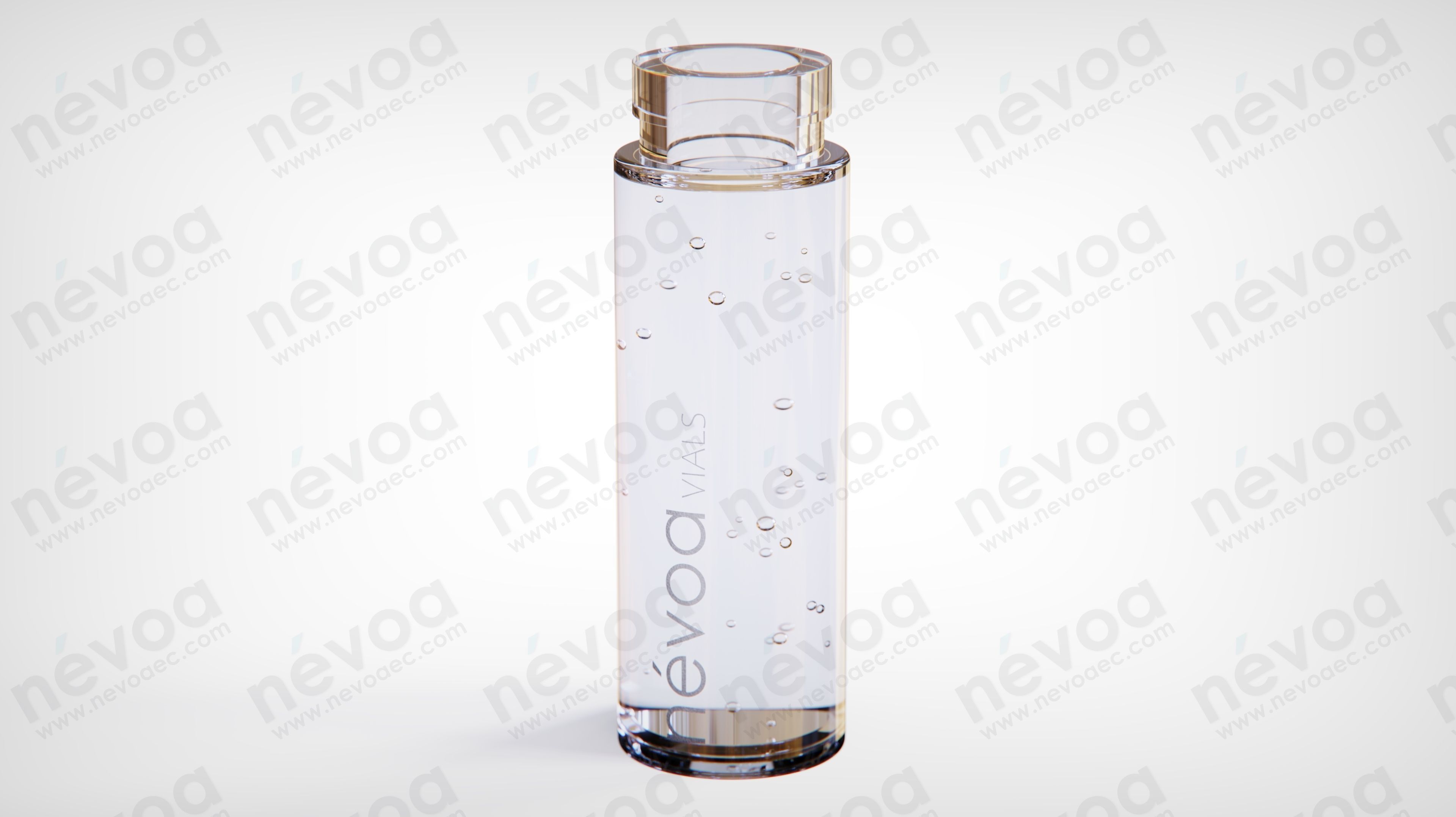 Vial Series - Cream pump CP-SO-01 - 2 ml 3D model_1