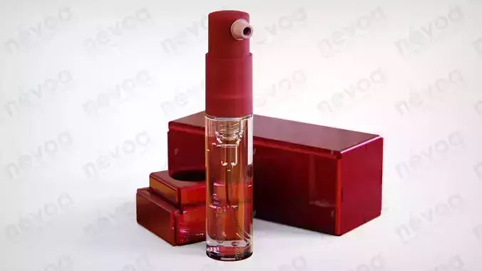 Vial Series - Cream pump CP-SO-01 - 2-5 ml 3D model
