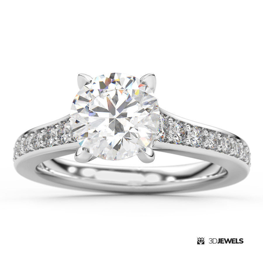 KeyShot Scene Setup For Jewelry 3D Renderings 3D model_5