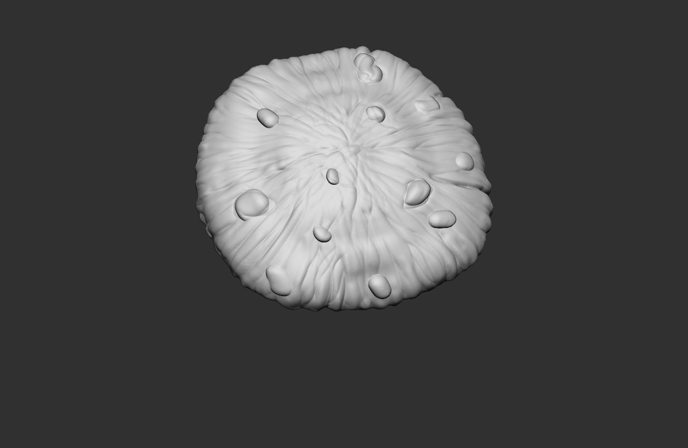 Ancient Myconid - STL - RPG MINIATURE 3D print model_19