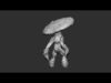 Ancient Myconid - STL - RPG MINIATURE 3D print model_1