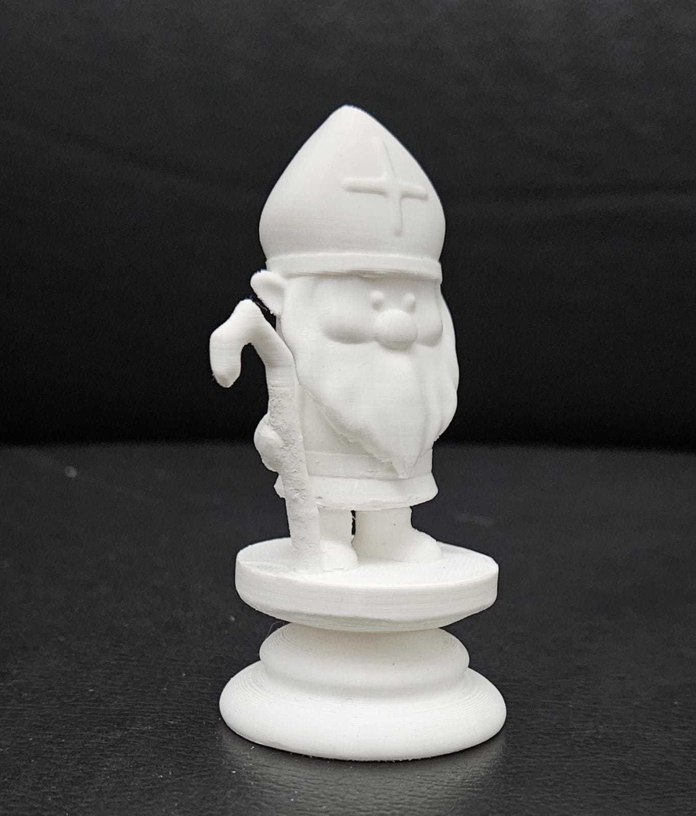 Gnome Chess - Bishop 3D print model_6