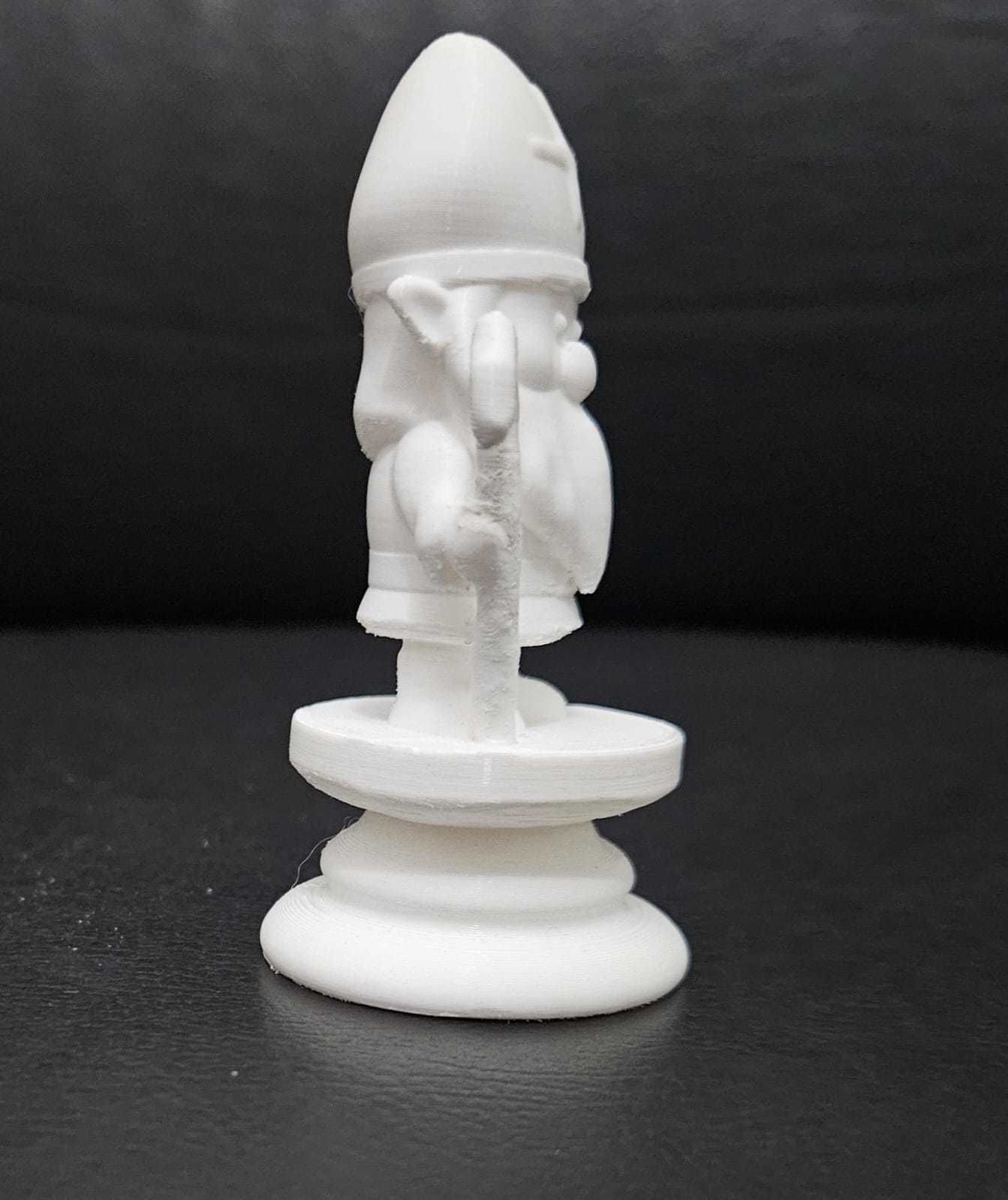 Gnome Chess - Bishop 3D print model_7