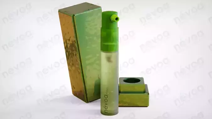 Vial Series - Cream pump CP-SO-01 - 3 ml 3D model
