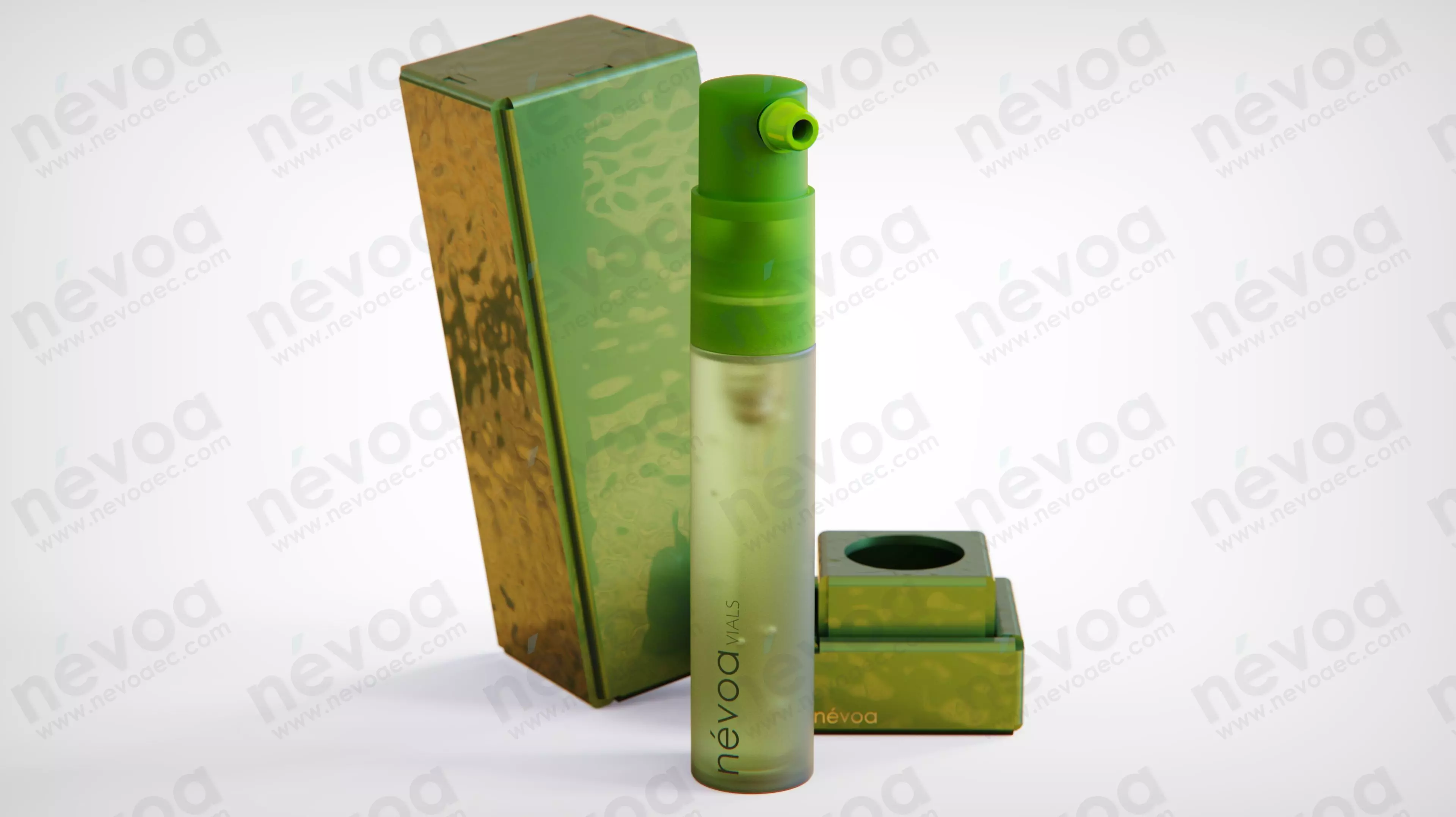 Vial Series - Cream pump CP-SO-01 - 3 ml 3D model_0