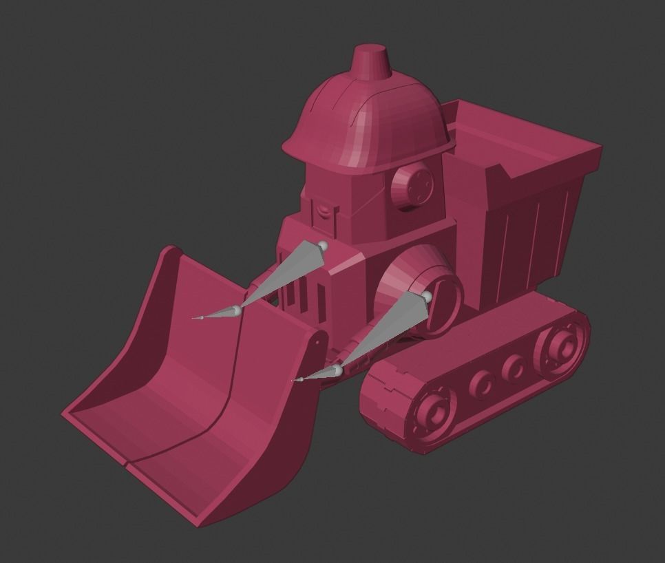 Bruner Robocar Poli 3D model 3D printable | CGTrader