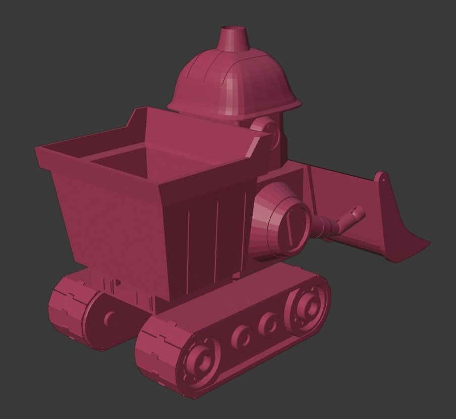 Bruner Robocar Poli 3D model 3D printable | CGTrader