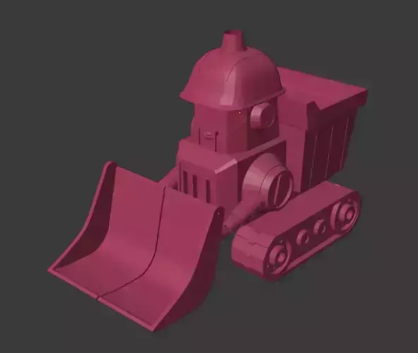 Bruner Robocar Poli 3D print model
