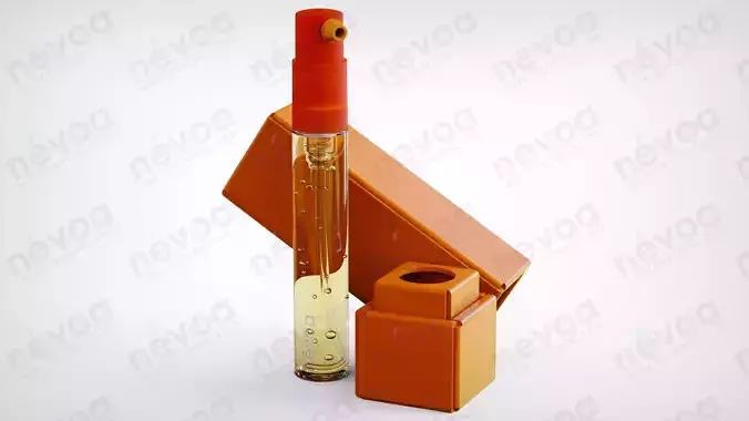 Vial Series - Cream pump CP-SO-01 - 4 ml 3D model