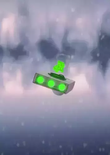  Rick and Morty Portal Gun Free 3D model