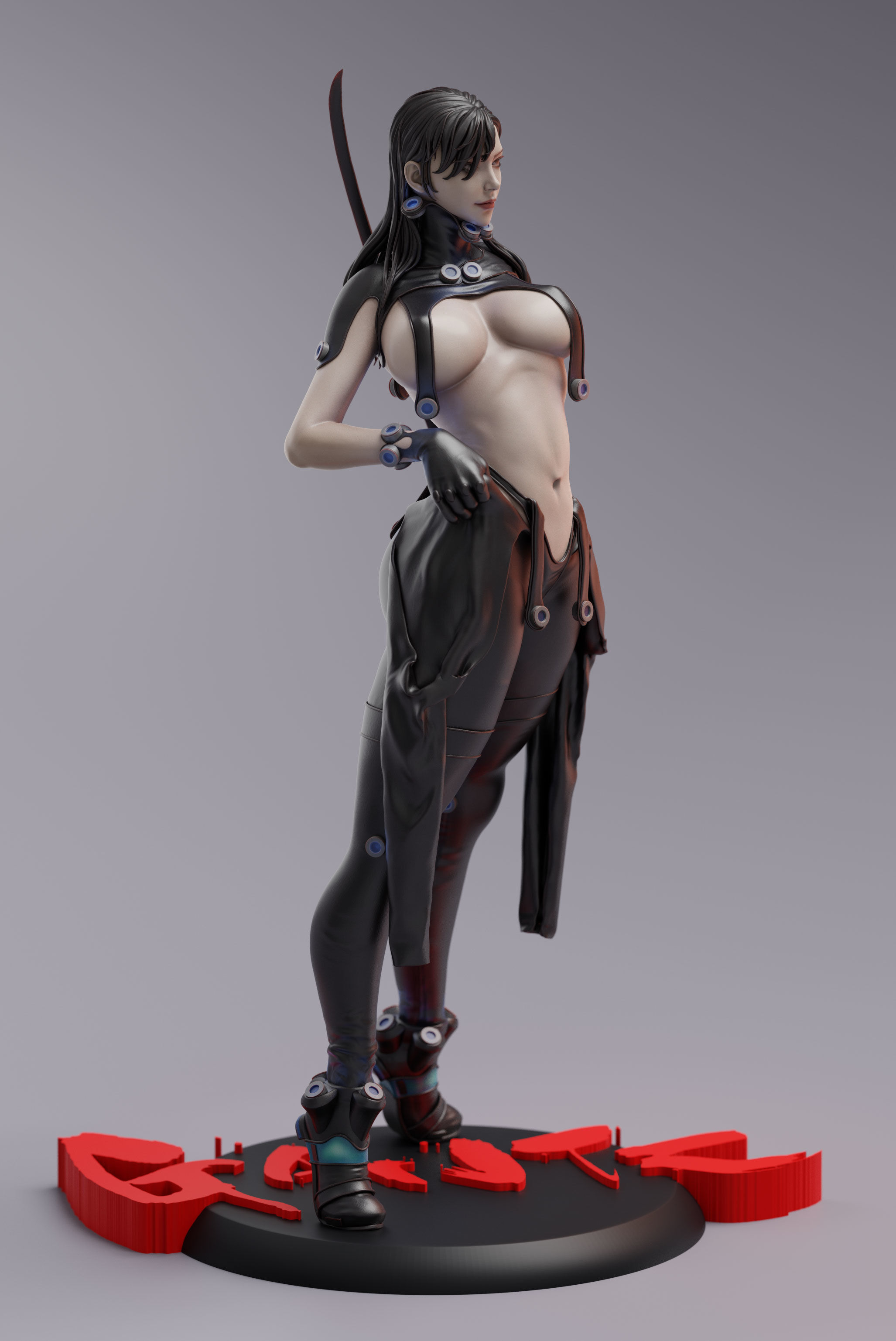 Reika GantZ 3D print model_2