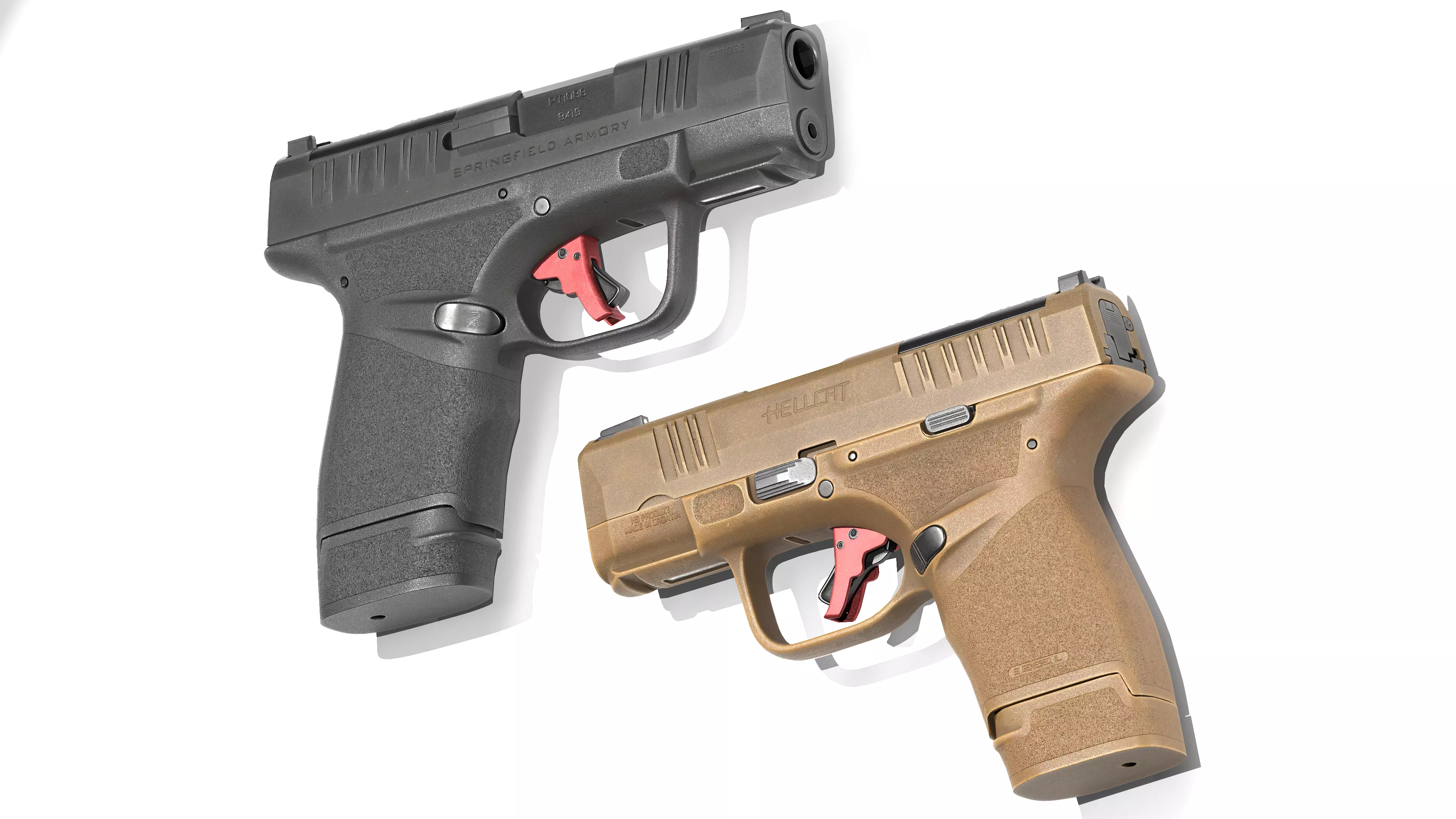 Springfield Armory Hellcat V1 Low-poly 3D model_0