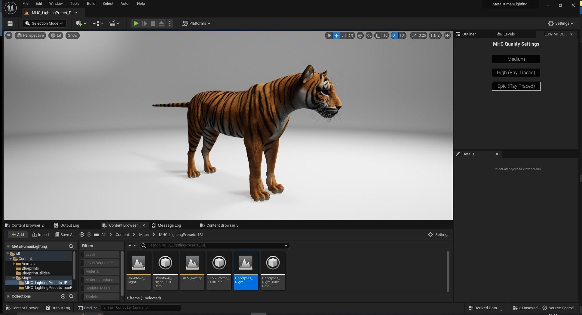 Tiger s Majesty Regal 3D Tiger Low-poly 3D model_18
