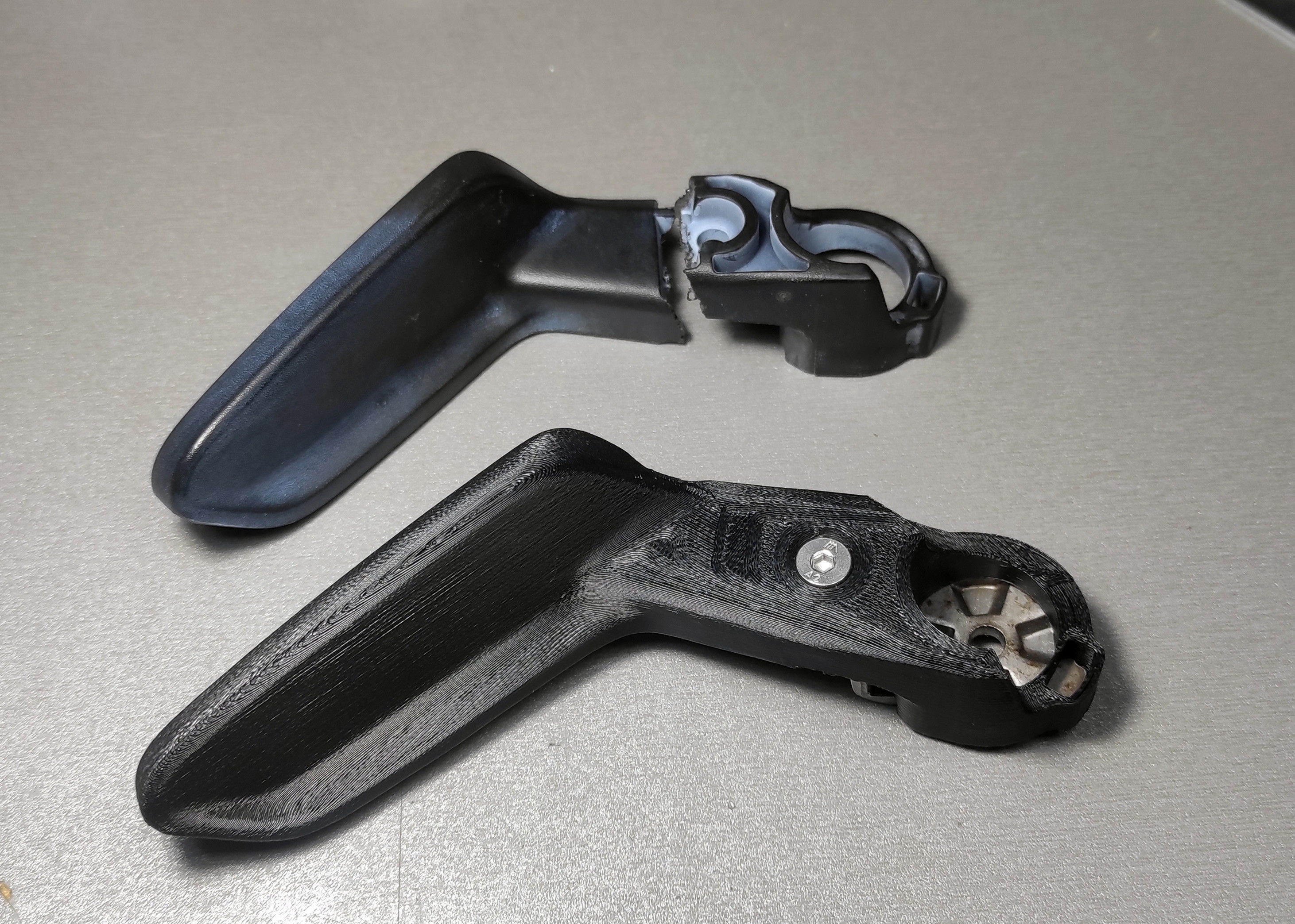 Adjusting the steering column in Scenic 4 488102880R 3D print model_9