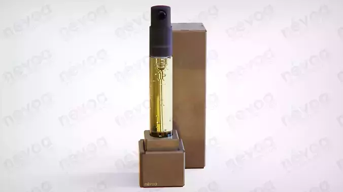 Vial Series - Cream pump CP-SO-01 - 5 ml 3D model