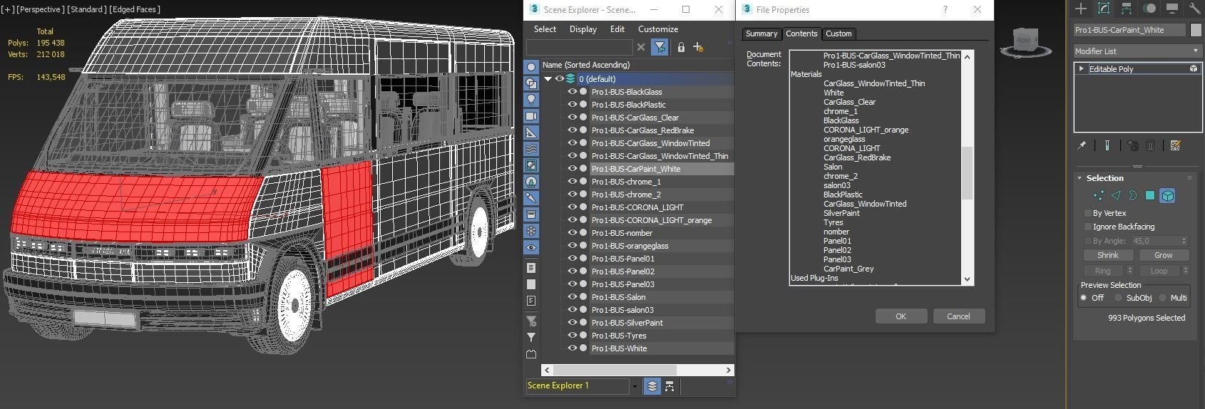 EV Prototype 1 Minibus 3D model_26