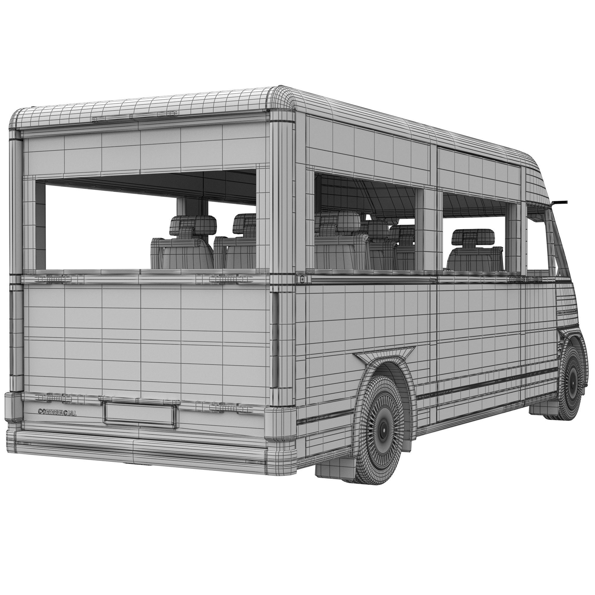 EV Prototype 1 Minibus 3D model_14