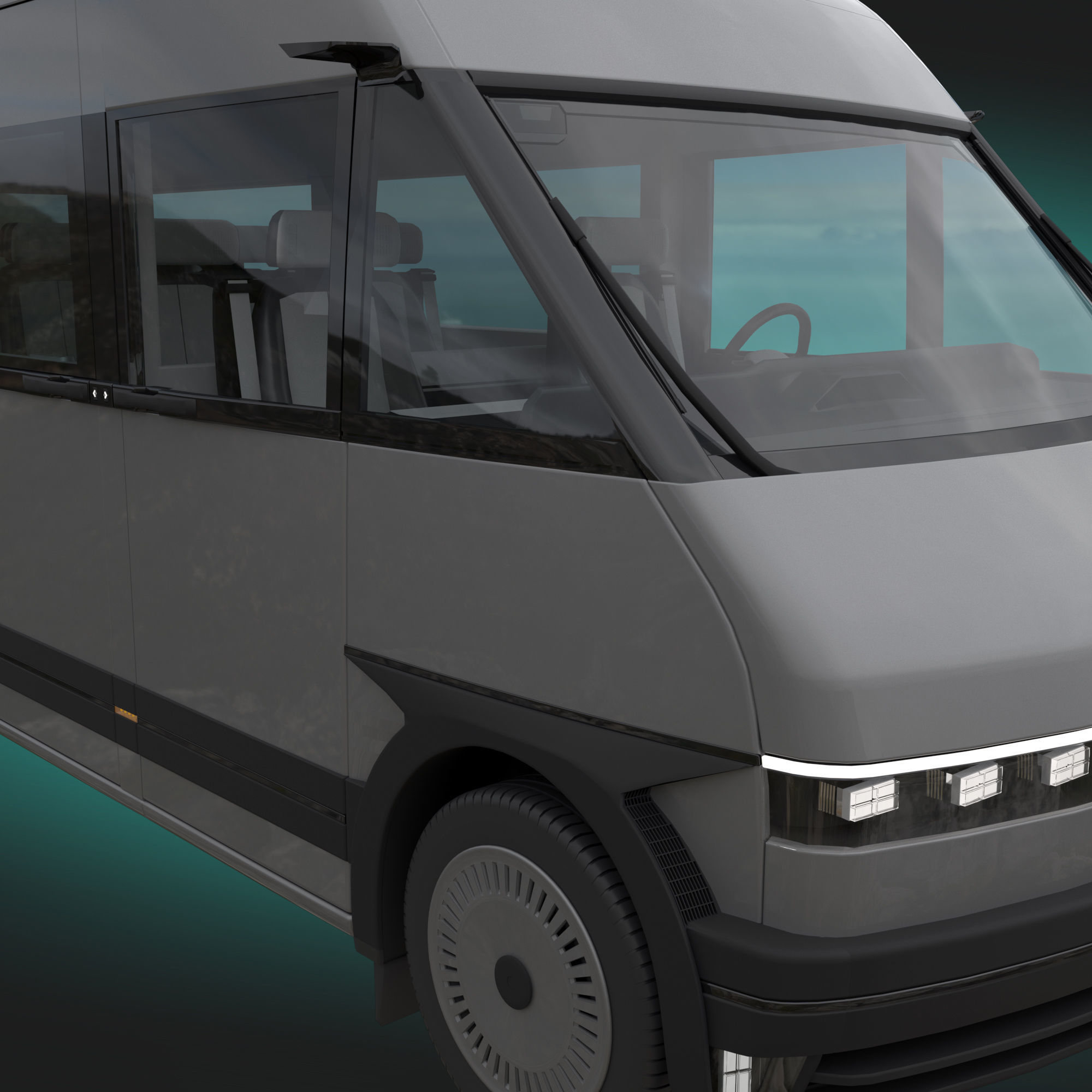 EV Prototype 1 Minibus 3D model_5